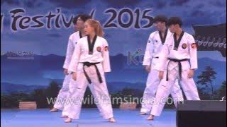 K Tigers put up Taekwondo show in India