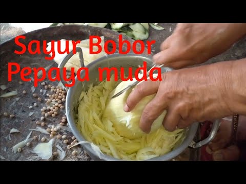 Cara Masak Sayur Bobor Pepaya