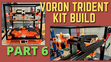 Voron Trident Build Livestream - PART 6 - Installing the bed, tuning, first print! (hopefully)