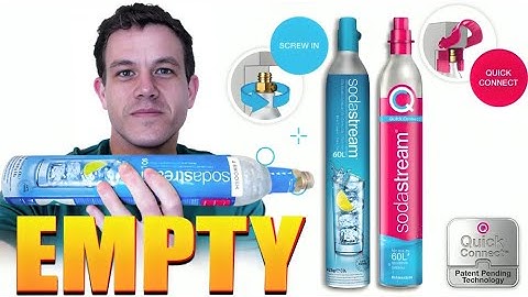 How To Know When a SodaStream Canister is Empty