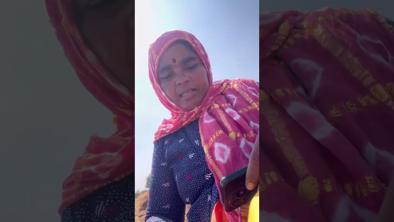 बघा किती ऊन पडले येवढ्या उन्हात काय सुरू आहे माझ शेतात 