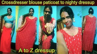 Crossdresser nighty dressup cuming so hard sit down hasbend living as woman male to female boytogirl