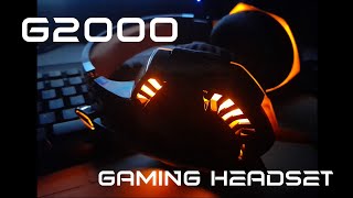 Kotion G2000 Gaming Headset - Unboxing And Review Mic Test