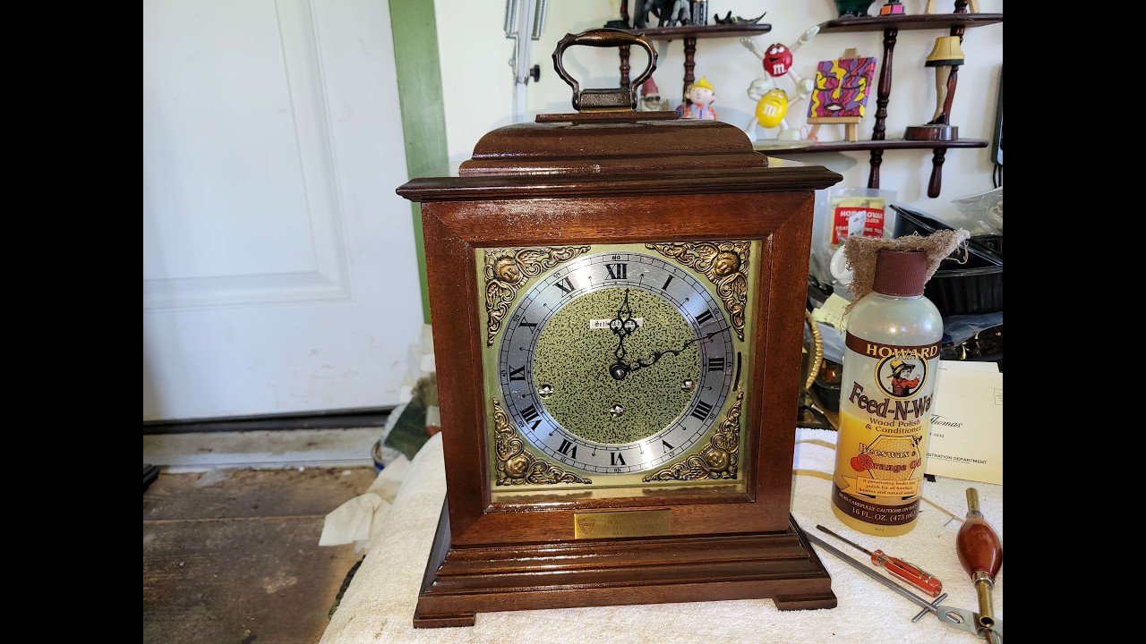 1976 Seth Thomas Carriage/Mantel Clock Restoration - YouTube