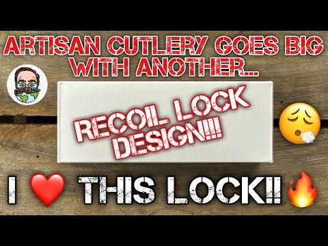 The ULTIMATE fidget friendly knife lock!! Another awesome new knife sporting it!! ????????