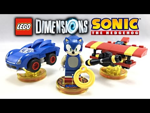 LEGO Dimensions Sonic the Hedgehog Level Pack set review! 71244!