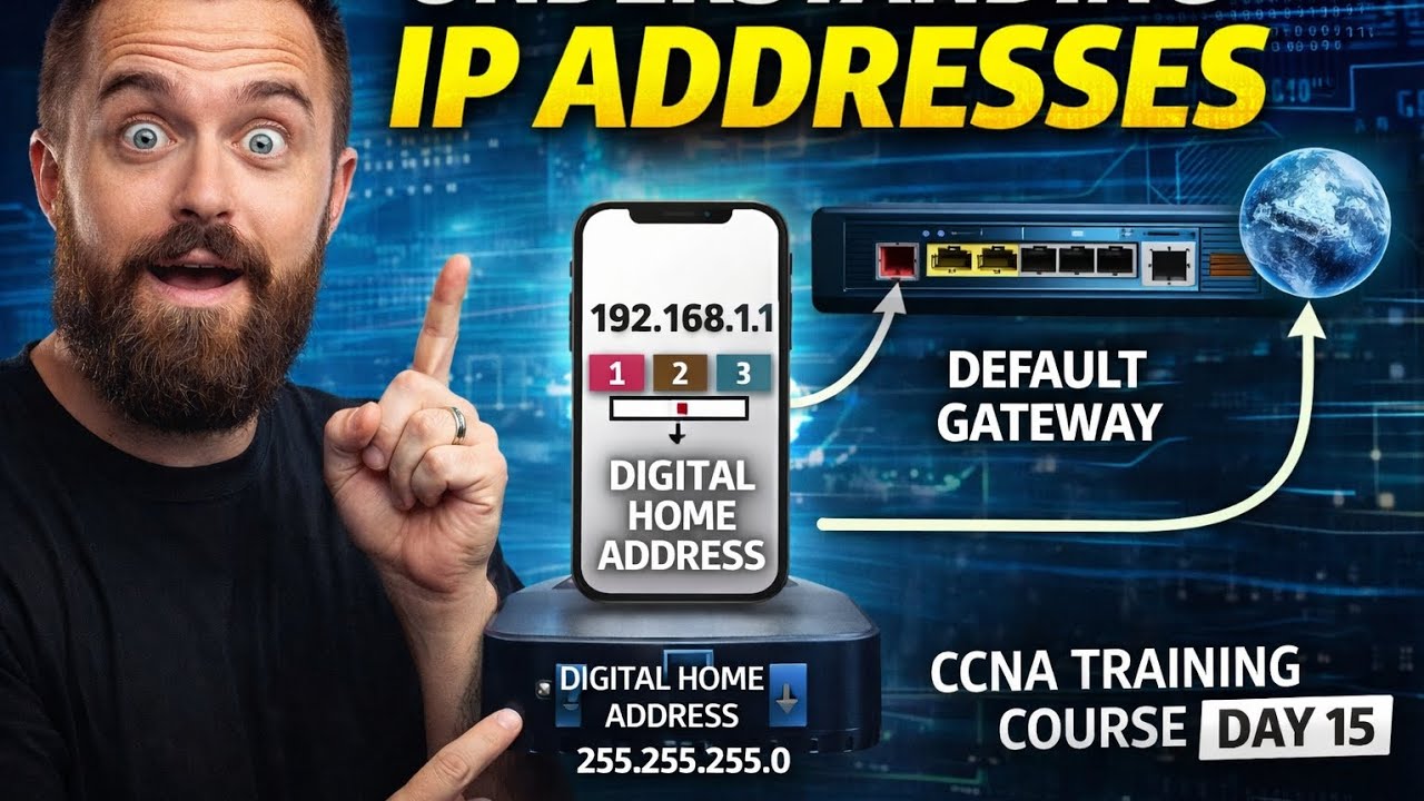 CCNA Training course Day 15: The Magic of IP Addressing and Subnetting ...