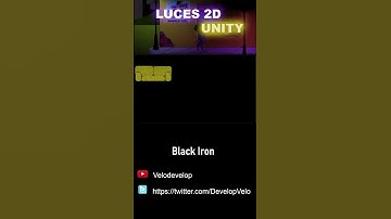 Como hacer Luces 2D Unity @velodevelop