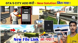 अब सबका Gta 5 City Add होगा Indian Bike Driving 3D Indian Bike Driving 3D Gta V How To Add😍Part 2
