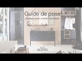 Guide de pose  applique pour armoire de toilette