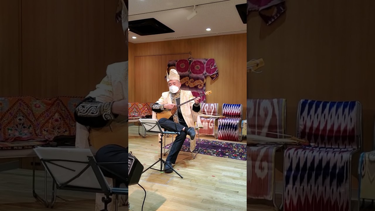 ақ кербез カザフスタン民族楽器ドンブラ弾き歌い 高橋直己 2022.11.19