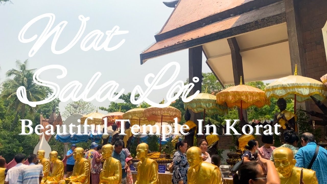 Beautiful Temple Thailand Wat Sala Loi Korat วัดศาลาลอย โคราช