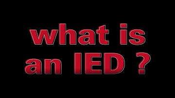 What is an IED?