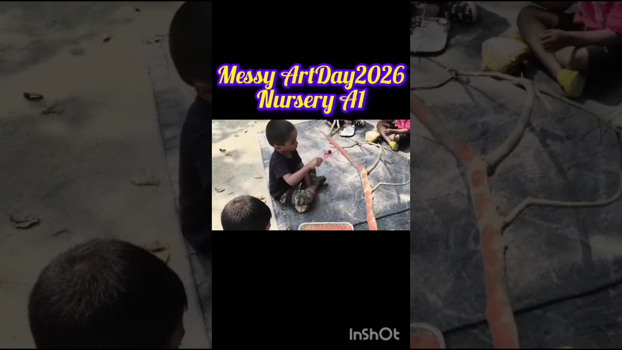 Messy art day 2026- Nursery A1 #petersburg 