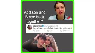 VIDEO PROOF ADDISON RAE AND BRYCE HALL DATING!!!