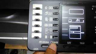 HOW TO PAPER SIZE CHANGE SHARP AR 6020V,AR 6020D,AR 6020N