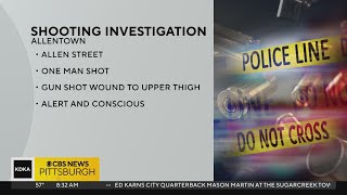 Police investigating shooting in Allentown