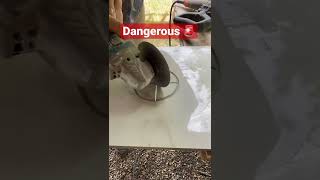 How to cut out a 4” hole in tile. #diy #youtubeshorts #shorts
