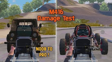 🔥 M416 Damage Test in BGMI/Pubg Mobile SAMSUNG A3,A5,A6,A7,J2,J5,J7,S5,S6,S7,S9,A10,A20,A30,A50,A70