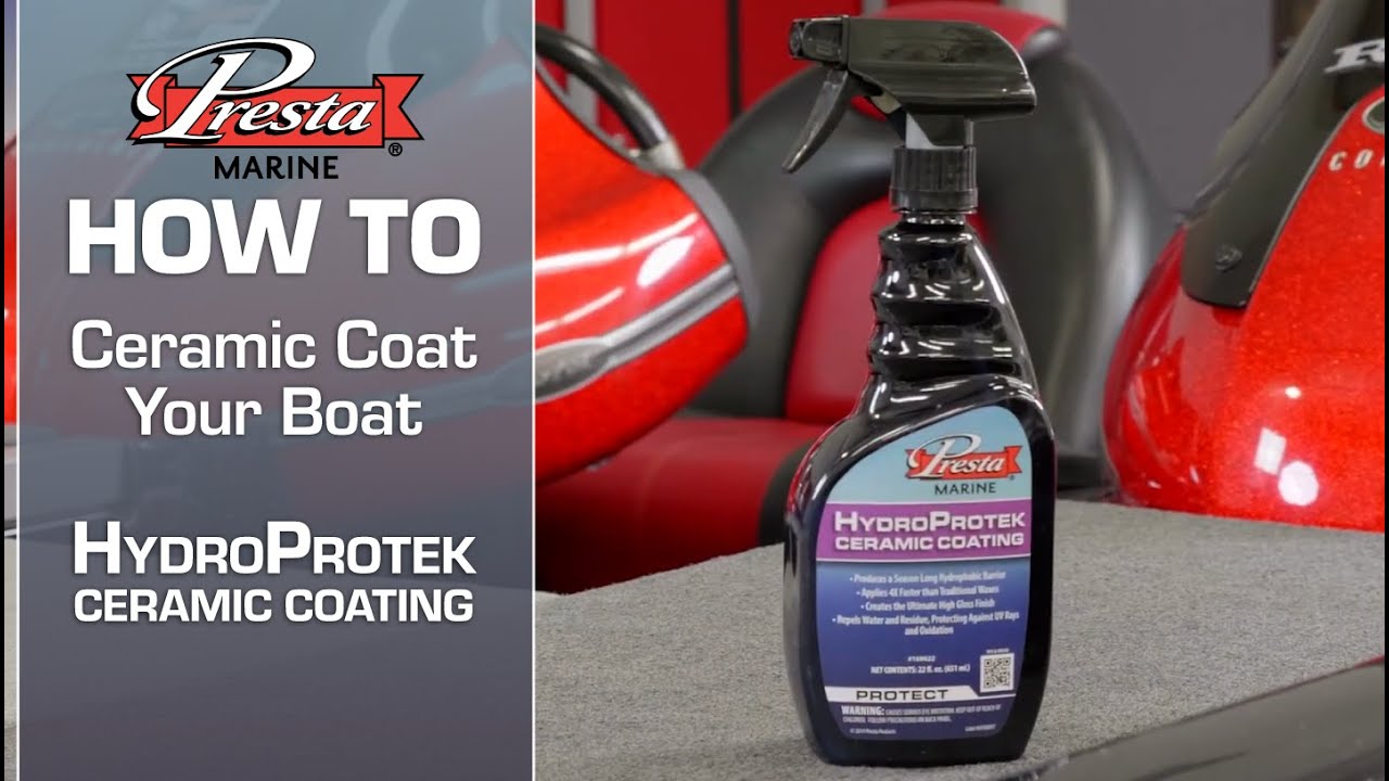 Presta 169622 Hydro Protek Ceramic Coating with 22 oz Spray at