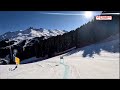 FIS Alpine Ski World Championships 2023 - Men&#39;s SuperG - Courchevel Meribel, the race course