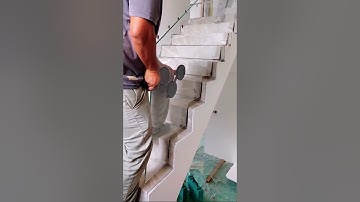 Tempered glass handrail installation- Good tools and machinery make work easy