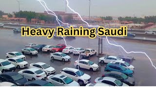 🔴Live Raining In Dammam Saudi Jeedah #Riyal #khobar #Madina