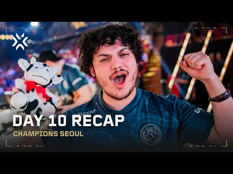 Last Remaining Playoff Spots // VALORANT Champions Seoul Day 10 Highlights