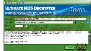 Ultimate MD5 Decrypter does not work !?