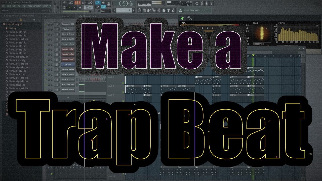 How to Make a Trap Beat in Less Than 10 Minutes in FL Studio - YouTube