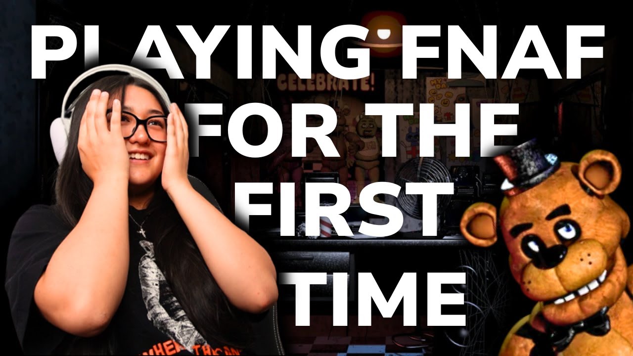 playing Five Nights At Freddy's for the First time | Emerson Rose | FNAF