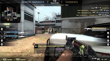 CsGo clutch 1v5 by SaveGame free demo steam www.twitch.tv/savegame111/