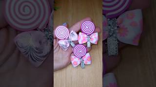 МК Как Очень Просто Сделать Заколки для Волос 🙂 Candy diy Crafts from Foamiran sheet ❤️ #shorts