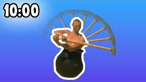 +1 SENSITIVITY every 10 MINUTES  - Getting Over It