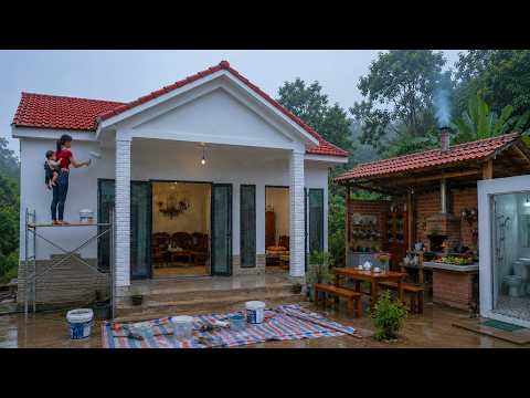 No one believes a single mother built her dream modern villa in just 196 days.| by @Phuong's…