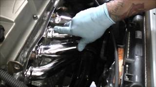 Road Race Motorsports install of 2004-2006 Mitsubishi Ralliart Header/Down pipe combo