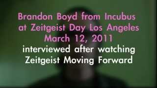 ZDAY 2011 LA: Brandon Boyd of Incubus at Zeitgeist Day Los Angeles