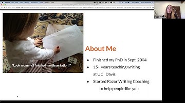 Dissertation Day 2020 - Overcoming Writing Blocks in Academic Writing