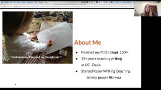 Dissertation Day 2020 - Overcoming Writing Blocks in Academic Writing