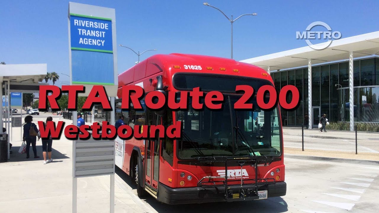 TMN | TRANSIT - Riverside Transit Agency Route 200 San Bernardino to