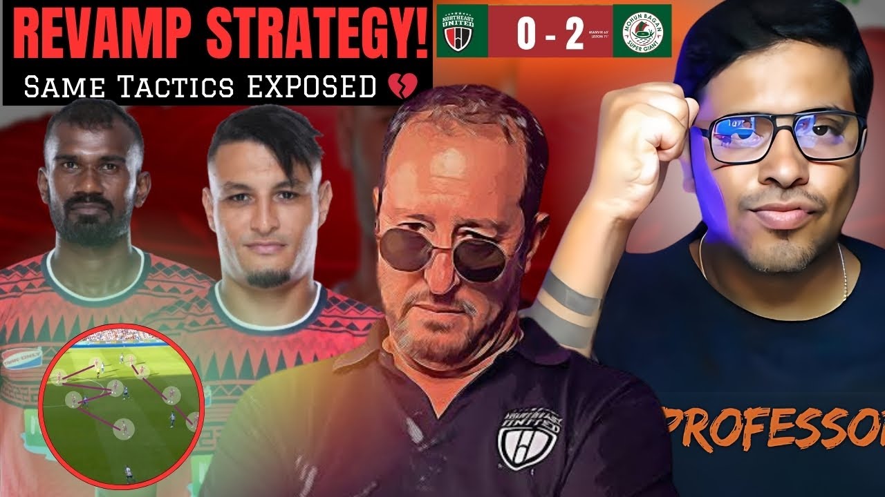 🔴 How Juan Pedro Turned NorthEast United Into Winning Machine| Counter-Attack & Dependency Explained