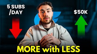 I Took a Creator To 50k/month With 5 Subs/day (Here's How)