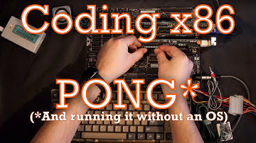 Coding x86 Pong as a BIOS extension is fun!
