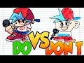 DOs & DON'Ts Drawing BOYFRIEND Friday Night Funkin In 1 Minute CHALLENGE!