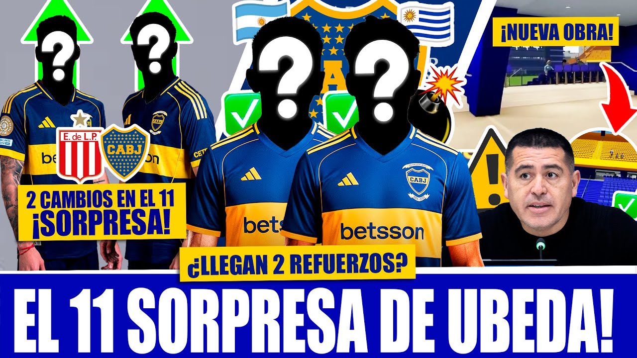 Los 2 refuerzos TAPADOS que ofrecieron a Boca! ► 2 CAMBIOS en el 11 vs Estudiantes ► Salida SORPRESA