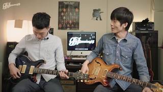 PRS Collection Series IX / PRS Private Stock Archtop II demo by YKM and Tim Lau
