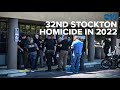 Stockton police: Suspected killer of 23-year-old outside bank still on the loose