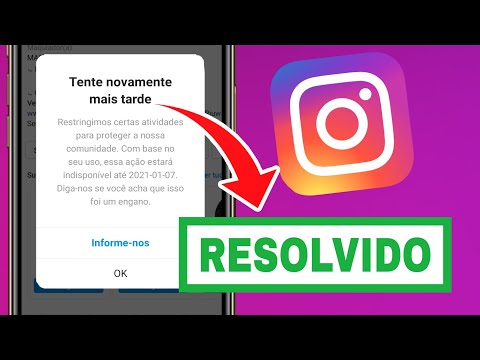 BLOQUEIO DO INSTAGRAM - VEJA COMO RESOLVER (Ações bloqueadas no Instagram)