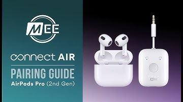 How to Pair Your Apple AirPods Pro (2nd Gen) with MEE audio Connect Air Transmitter