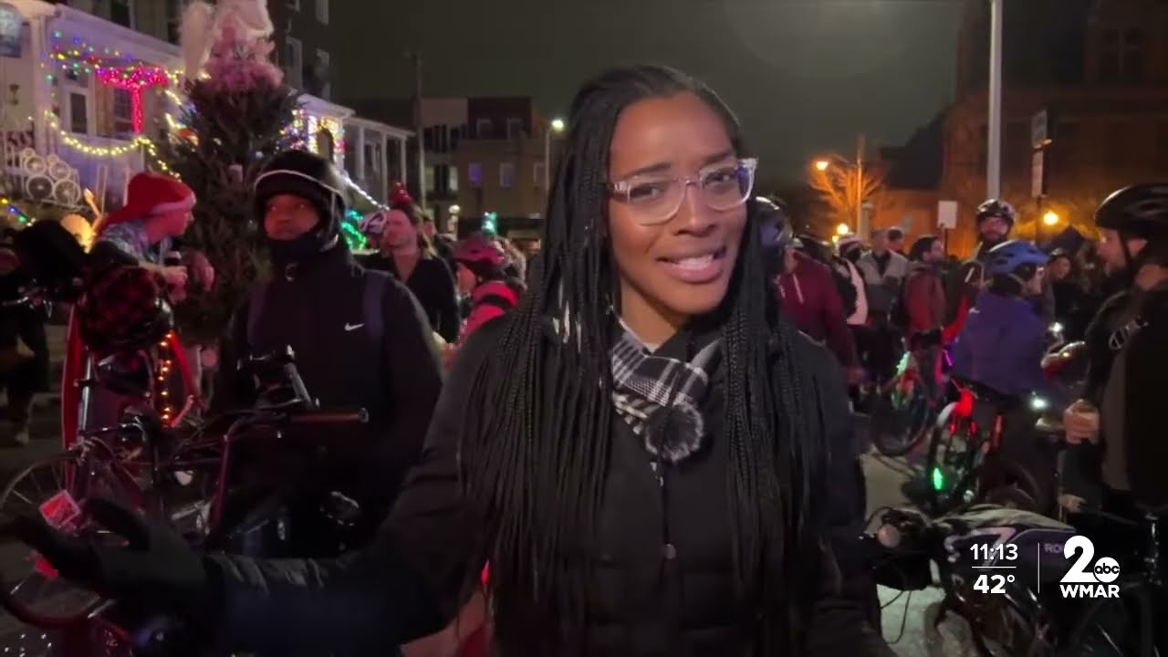 Baltimore Bike Party: Spreading Holiday Cheer and Community Spirit 🚴✨ - ABC
